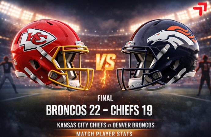 Kansas City Chiefs vs Denver Broncos Match Player Stats