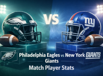 Philadelphia Eagles vs New York Giants Match Player Stats Breakdown